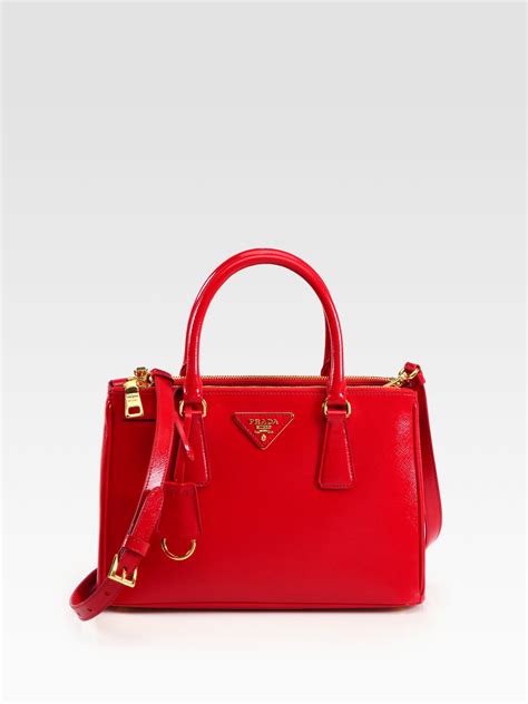 prada tote red lining|prada saffiano tote.